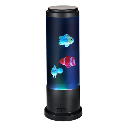 EDIer Fish Lamp with Moving Fish 11-inch display for soothing visual stimulation.