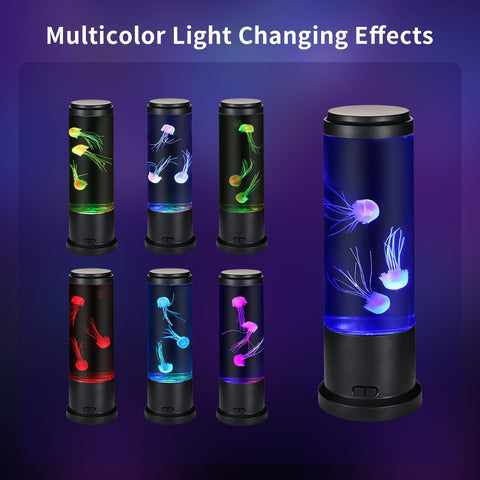 EDIER Jellyfish Lamp color-changing mode for versatile mood lighting.