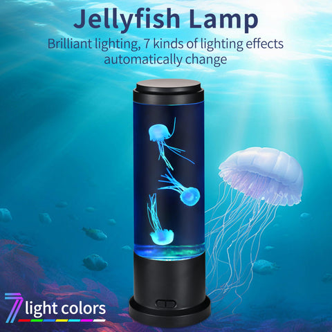 EDIER Jellyfish Lamp noiseless pump for a peaceful setting.