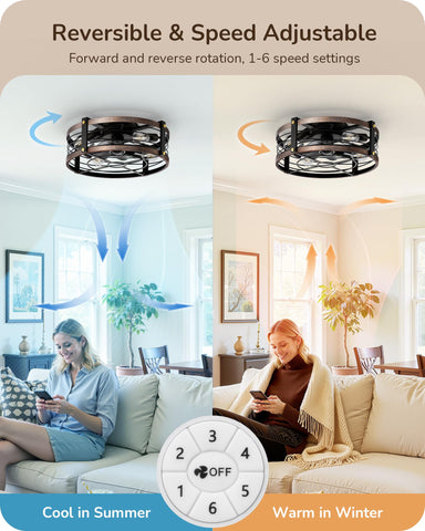 EDISHINE ultra-quiet DC motor delivers strong airflow