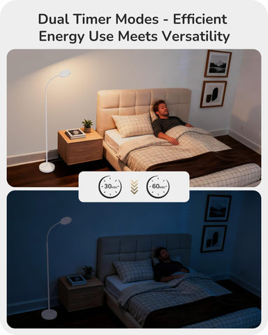 EDISHINE 4CCT color temperature lets you shift from warm to cool ambiance