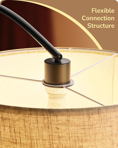 EDISHINE arc lamp assembly is quick and tool-free for easy setup.