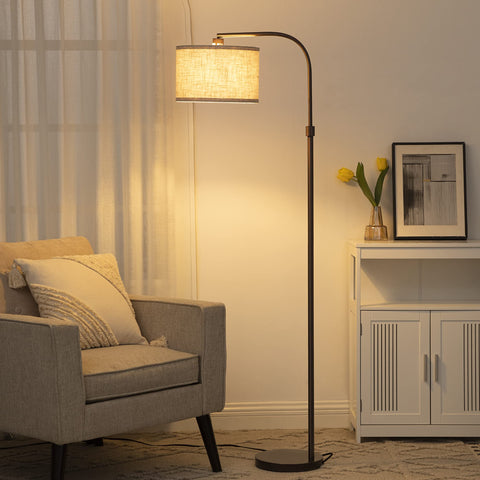 EDISHINE 180-degree shade adjustment lets you target light precisely.