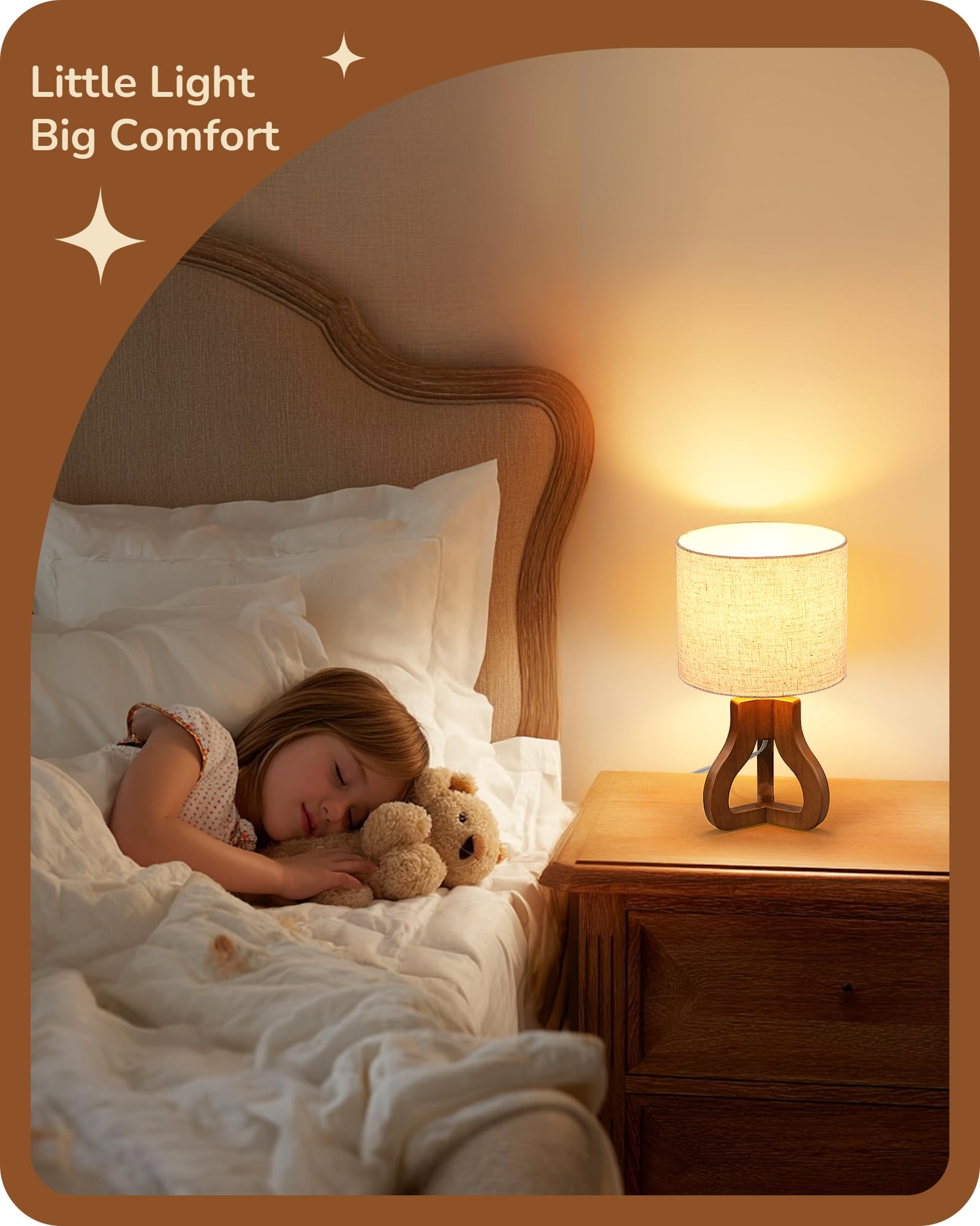 EDISHINE versatile lamp suitable for bedroom, living room, and office