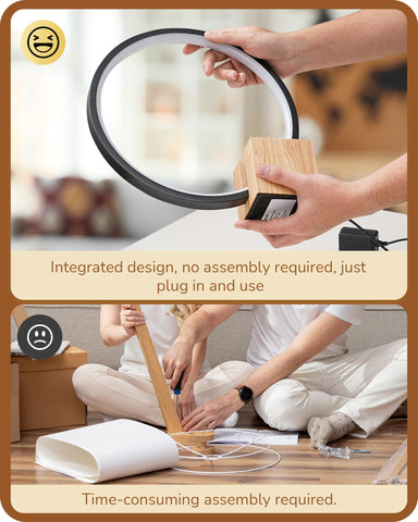 EDISHINE color temperature range from warm to cool supports different moods.