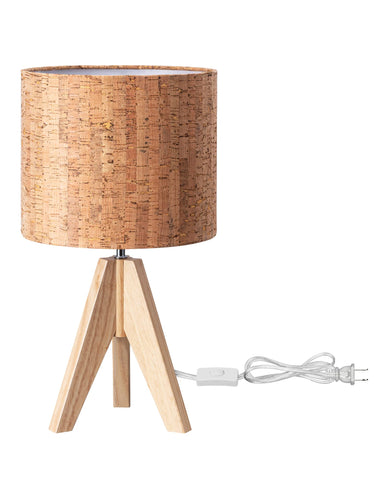 EDISHINE compact lamp fits tight spaces on shelves or desks.