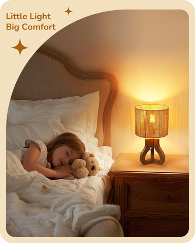 EDISHINE compact nightstand and desk-friendly design.