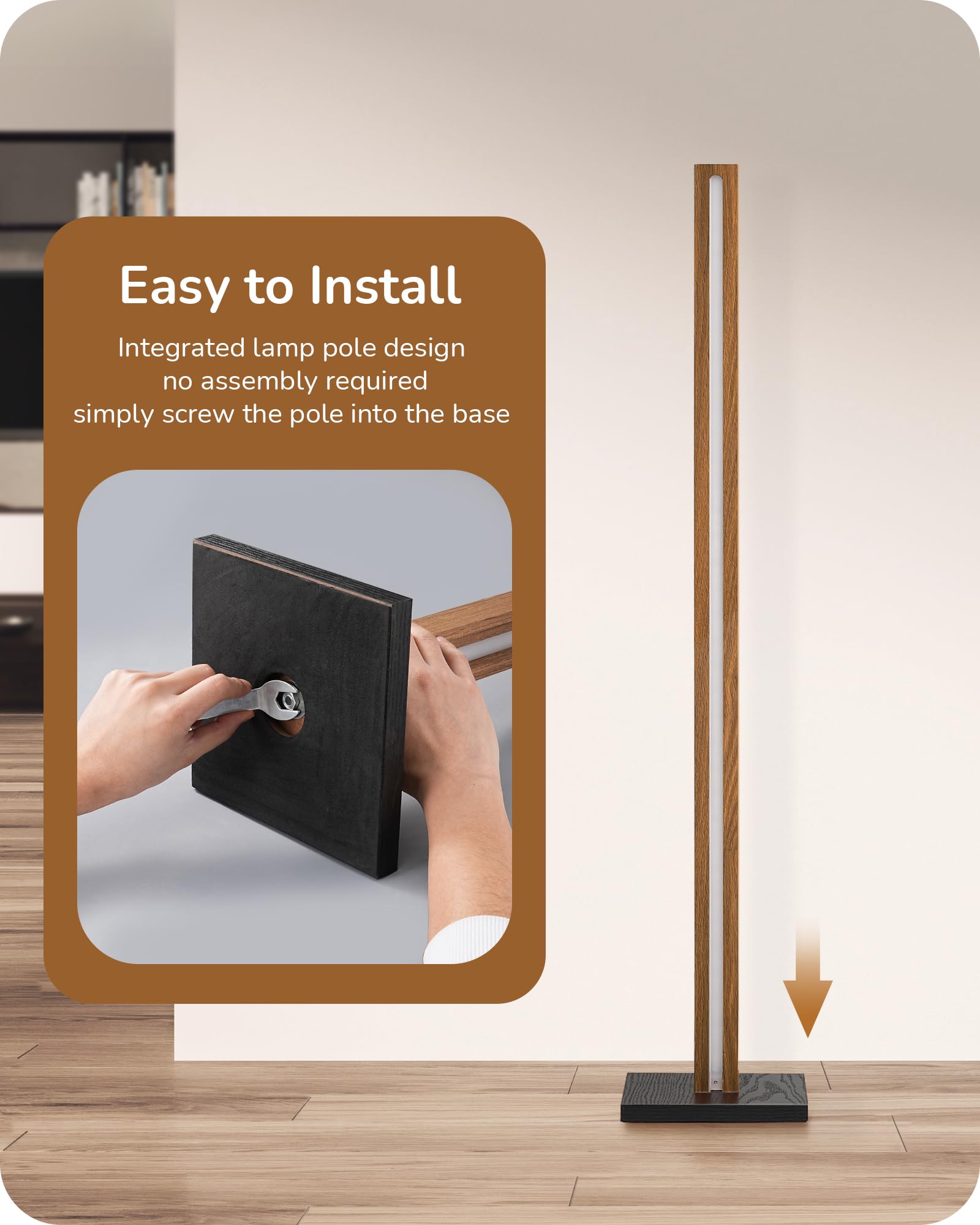 EDISHINE LED remains cool to touch for safe family use.