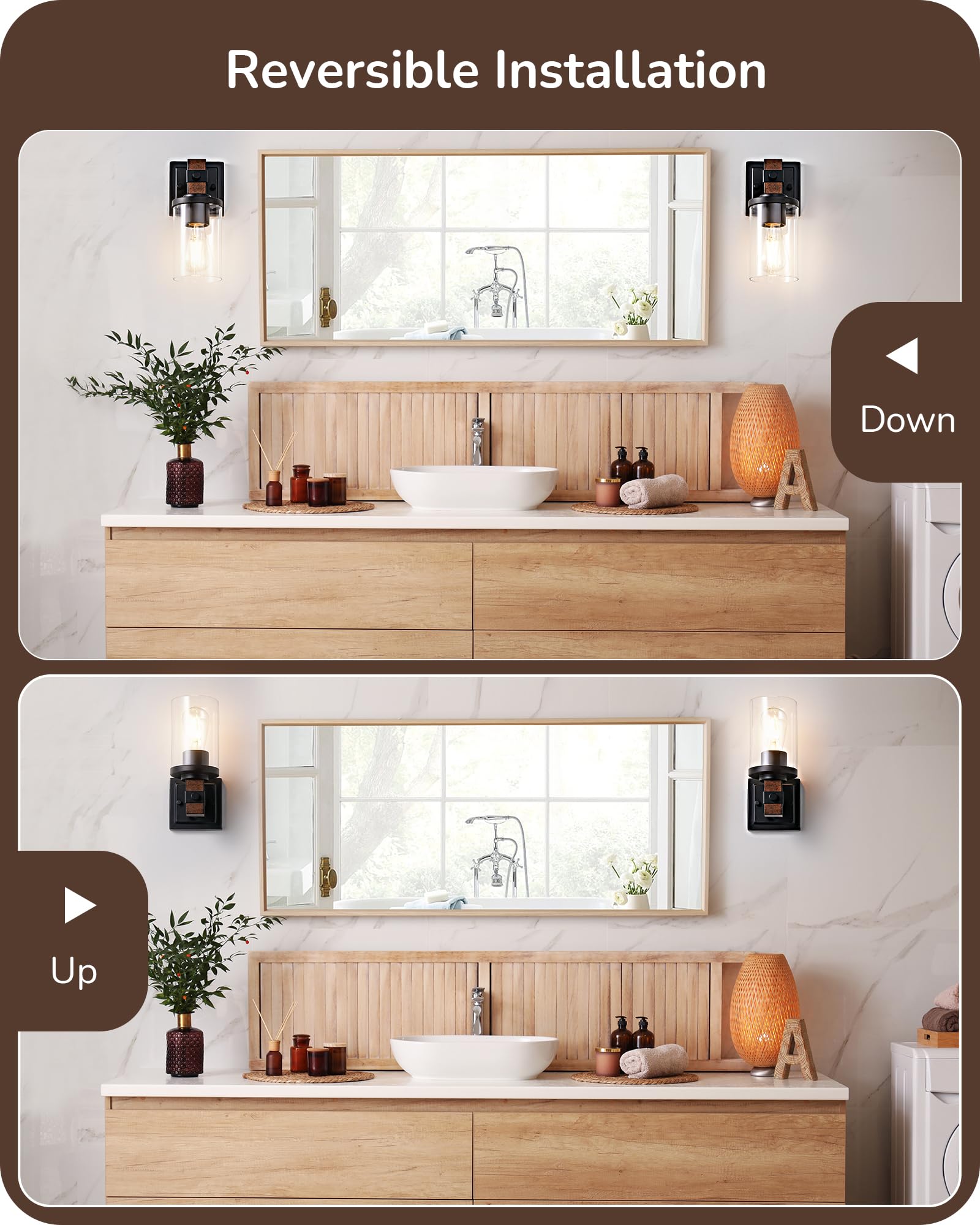 EDISHINE bathroom fixture built for damp areas with rust-resistant alloy