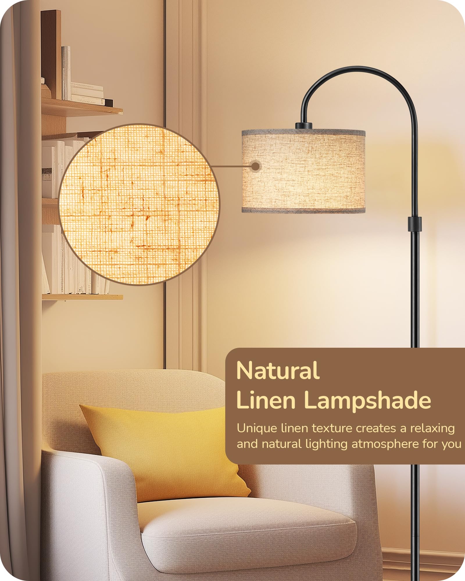 EDISHINE five brightness levels offer precise lighting control
