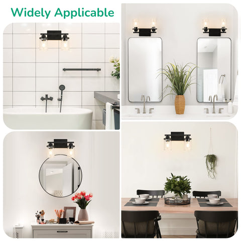 EDISHINE fixture supports standard E26 bulbs for versatile options