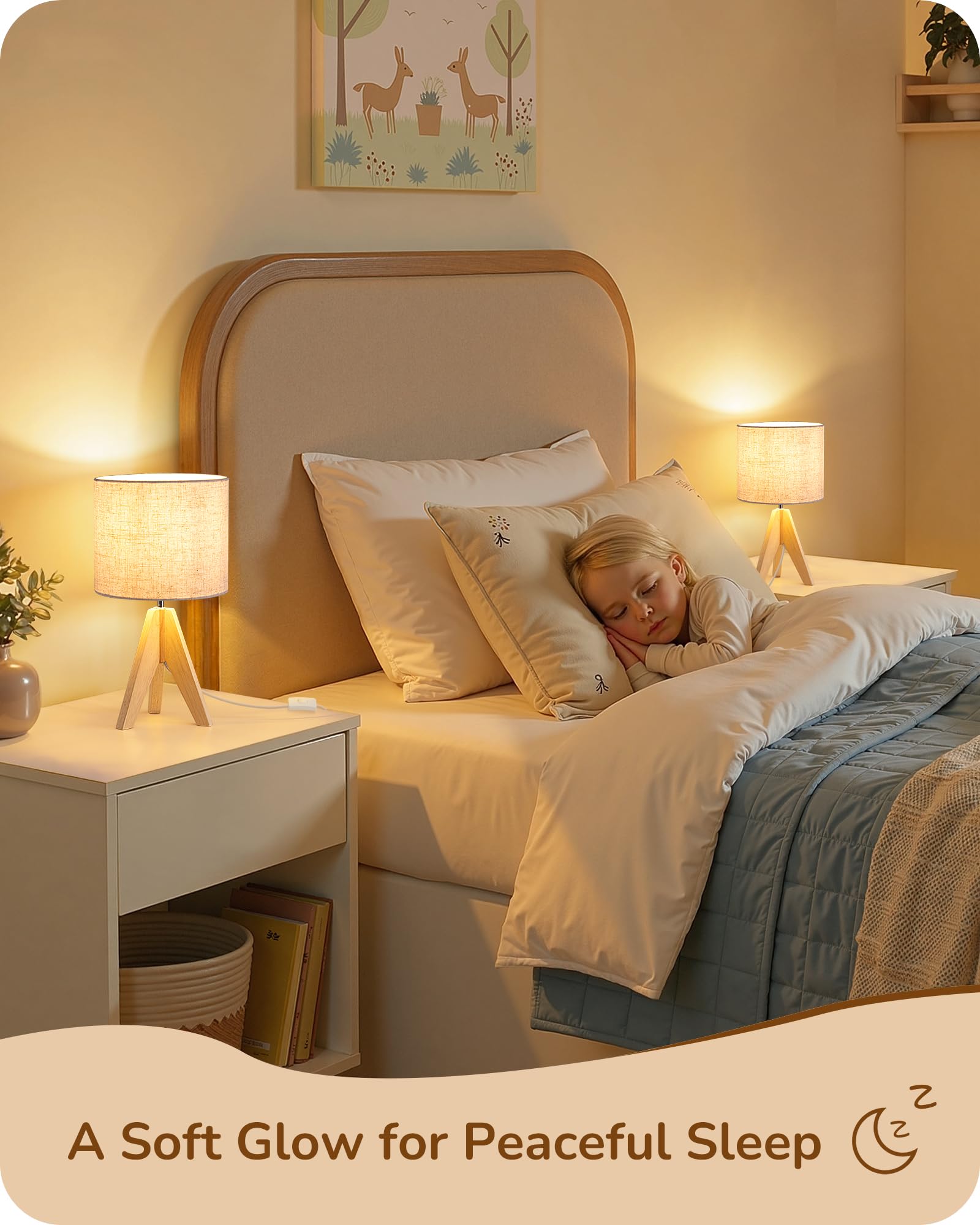 EDISHINE easy-assembly lamp simplifies setup and supports common bulb types.