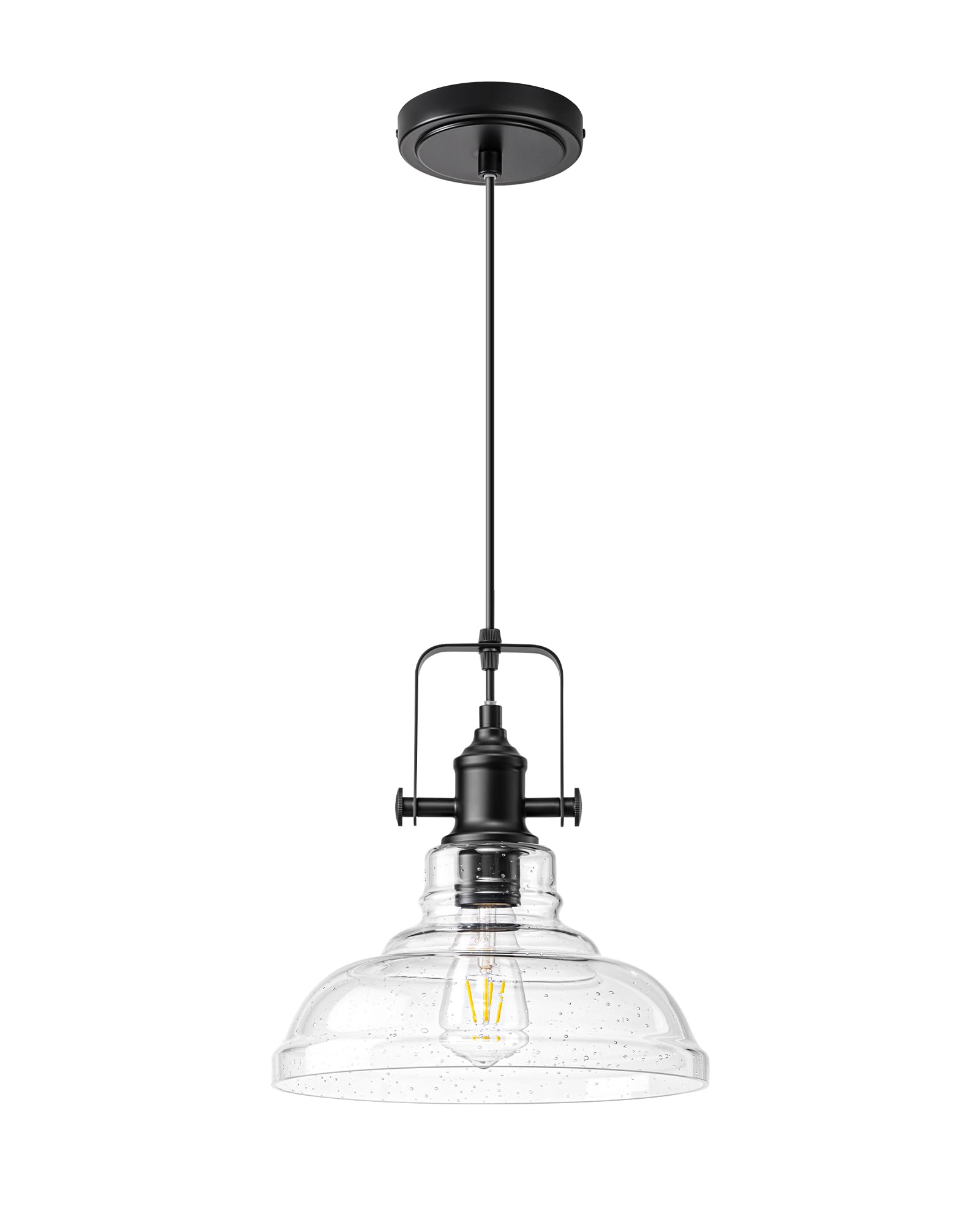 EDISHINE seed glass pendant fits kitchen bars and islands