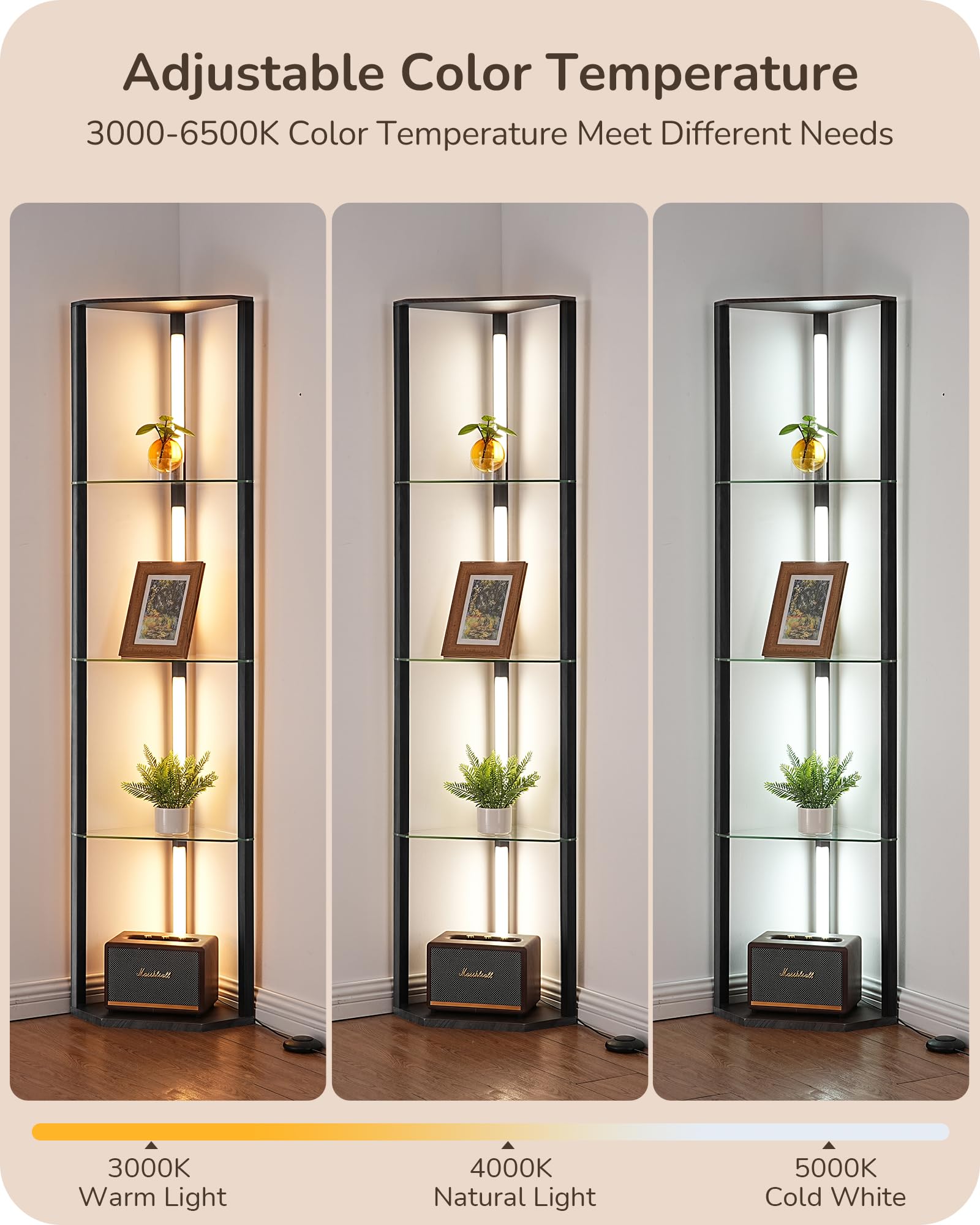 EDISHINE floor lamp remote control lets you adjust lighting from across the room