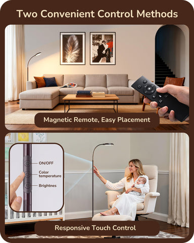 EDISHINE lamp timer feature for safe bedtime reading and routine endings