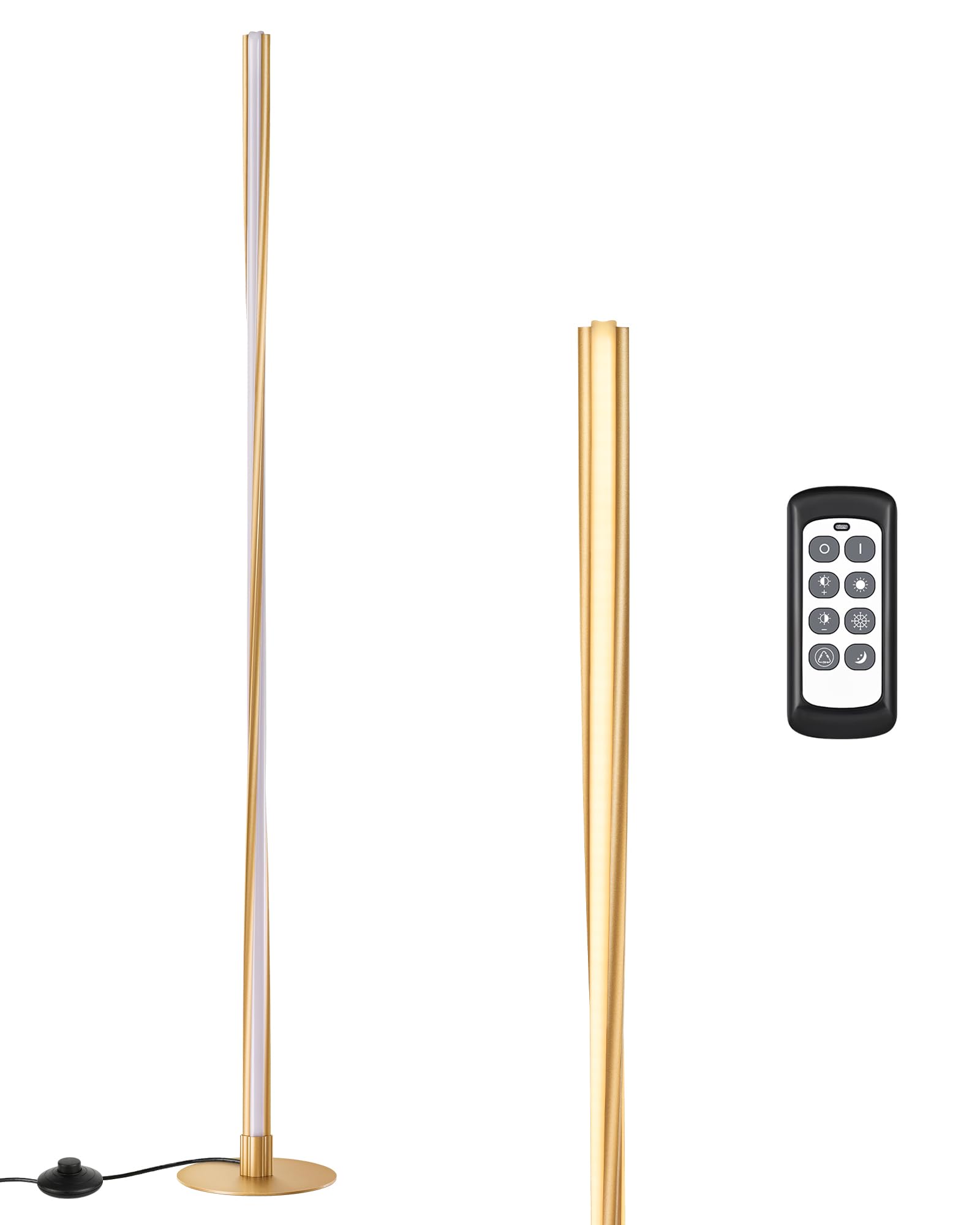 EDISHINE Helix Floor Lamp easy assembly in minutes