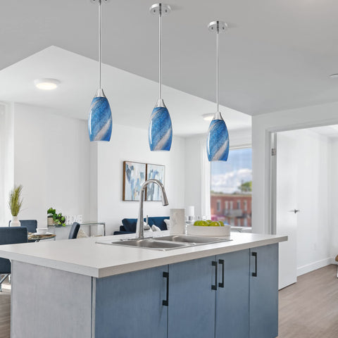 EDISHINE installation-pack included simplifies setup on flat or sloped ceilings