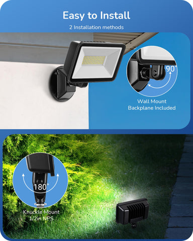 EDISHINE IP65 outdoor flood light weatherproof for harsh weather