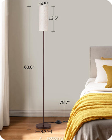 EDISHINE LED bulb included for energy-efficient illumination