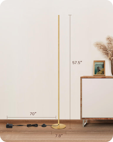 EDISHINE stable chrome base ensures reliable support in any room