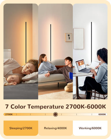 EDISHINE LED Corner Lamp remote control for effortless operation.