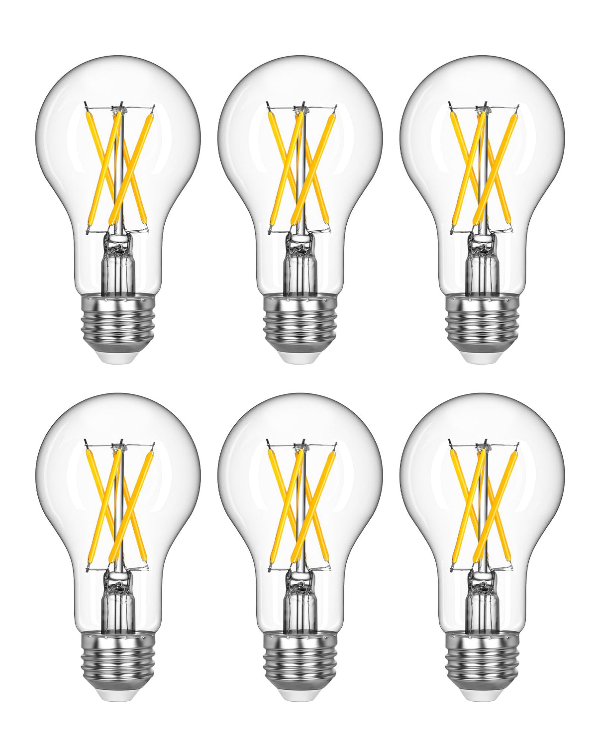 EDISHINE LED Edison bulbs in a chandelier enhance vintage ambiance and warmth.
