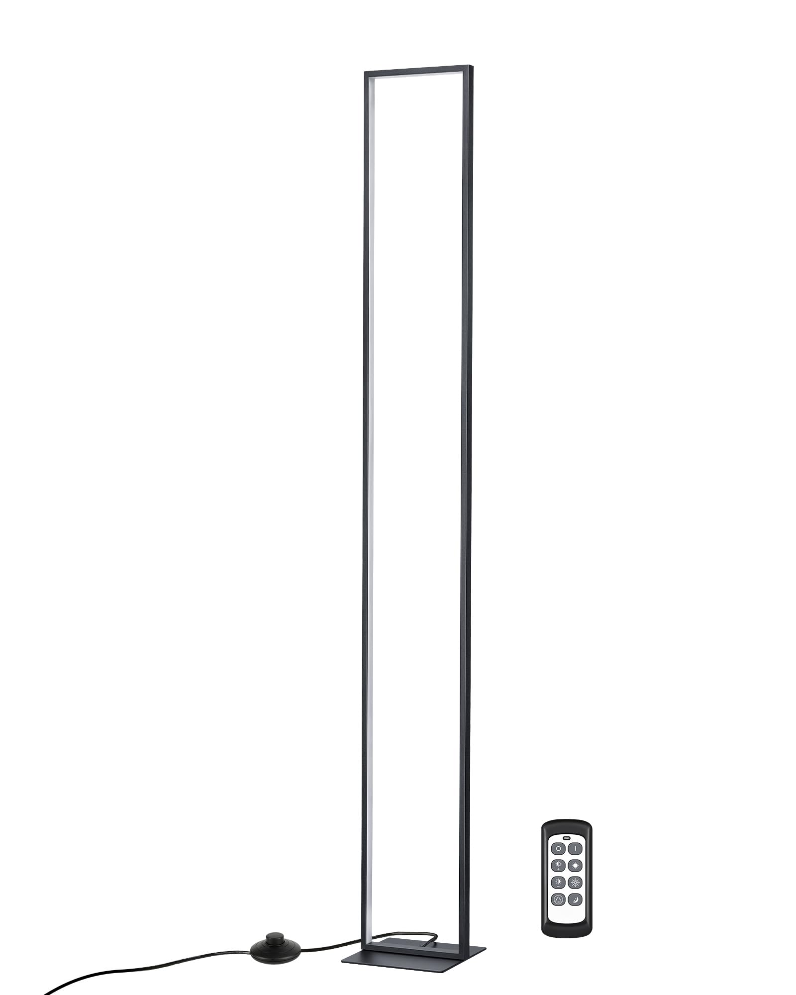 EDISHINE LED Floor Lamp room-ambience scene showcases versatile modern lighting.