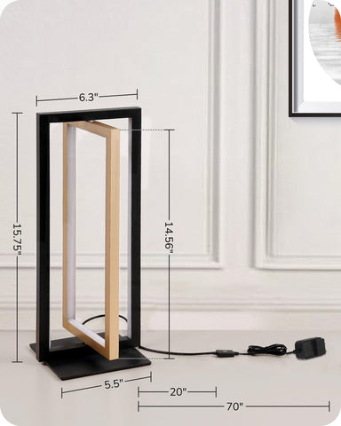 Ideal bedside use for relaxing evenings and subtle ambiance.