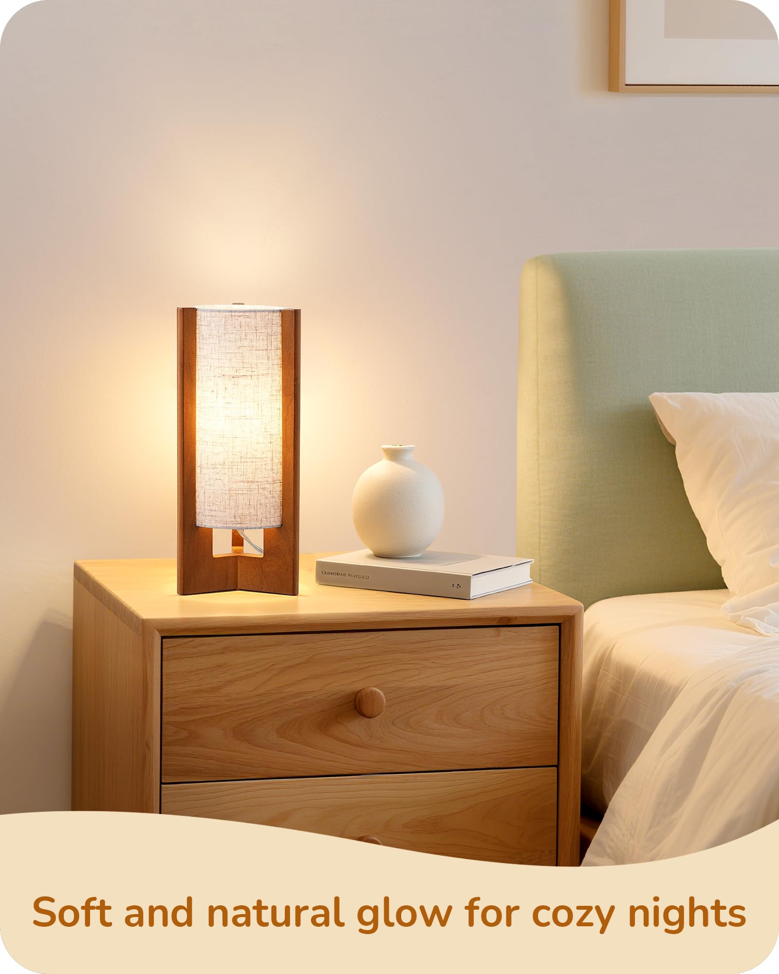 EDISHINE living room corner setup adds stylish illumination.