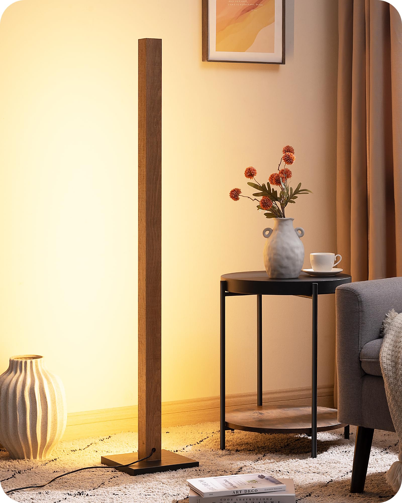 EDISHINE memory function recalls your last brightness and color temperature.