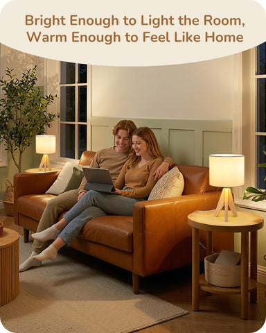 EDISHINE nursery lamp creates a warm ambience for nighttime routines.
