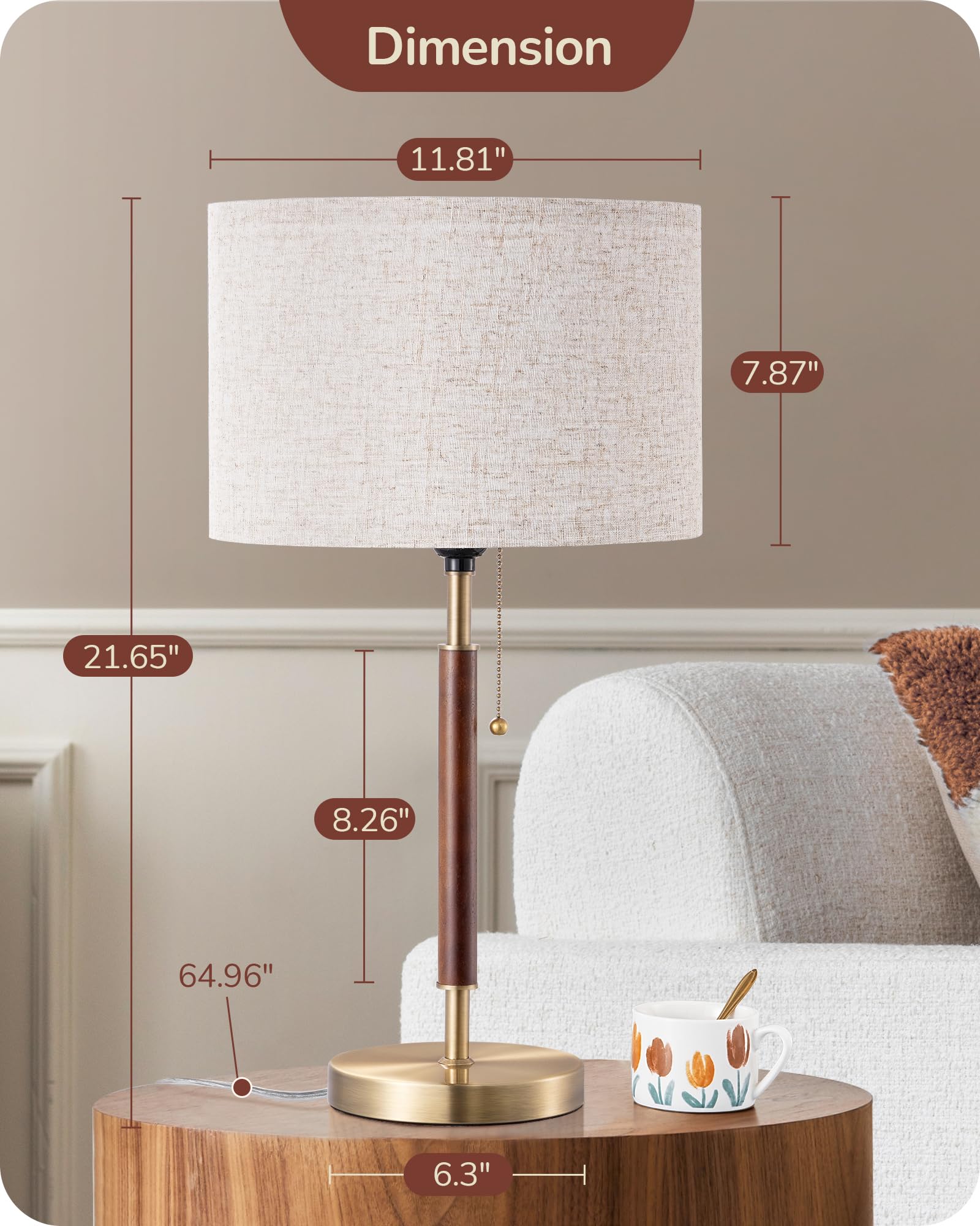 EDISHINE open top shade diffuses light softly for ambient glow