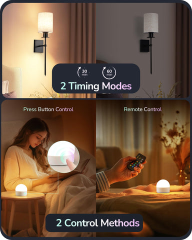 EDISHINE seamless dimming with 10 levels for precise mood