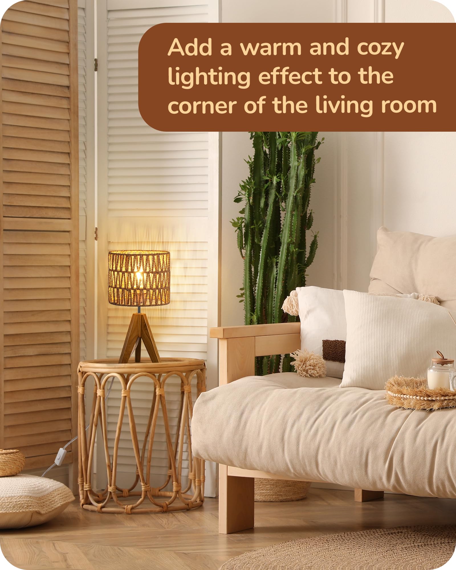 EDISHINE one-piece shade design simplifies setup and reduces clutter.