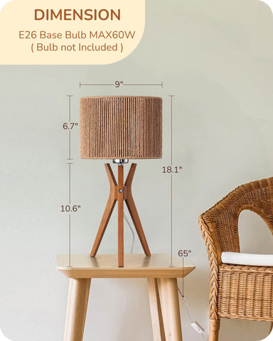EDISHINE lamp featuring inline on-off switch for easy control