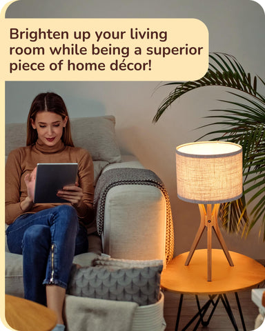 EDISHINE E26 base compatibility supports LED or incandescent bulbs for customized ambience.