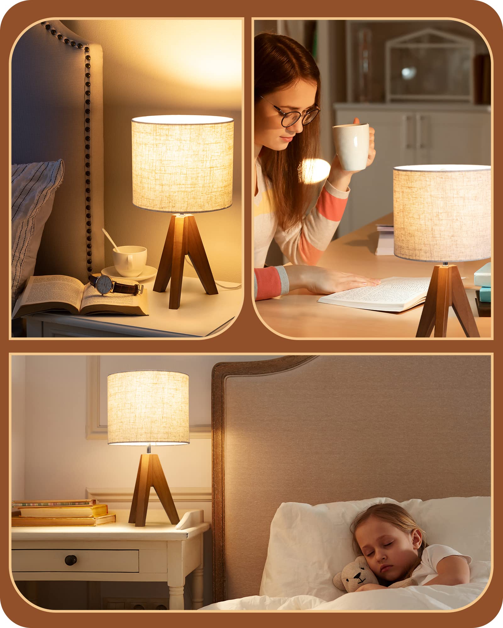 EDISHINE two-pack display showing versatile placement options.