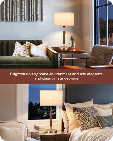 EDISHINE versatile lamp suitable for bedside, living room, or office