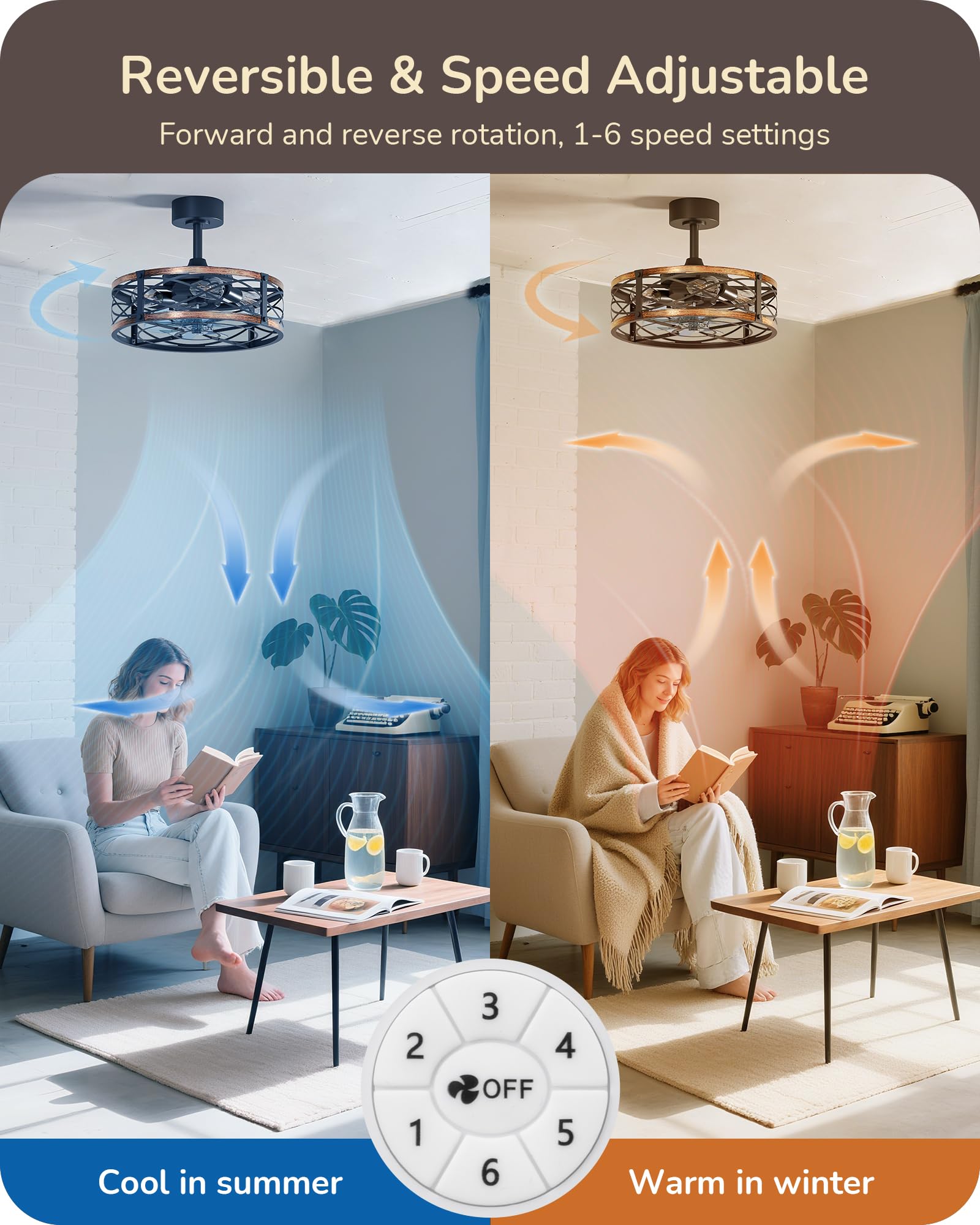 EDISHINE wall-mount remote bracket included for easy control