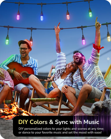  EDISHINE wifi app control interface for outdoor lighting management