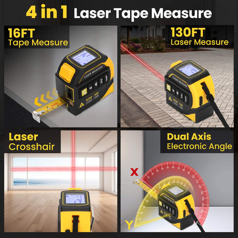 Edovaf self-locking tape measure enables one handed measurements on busy jobsites.