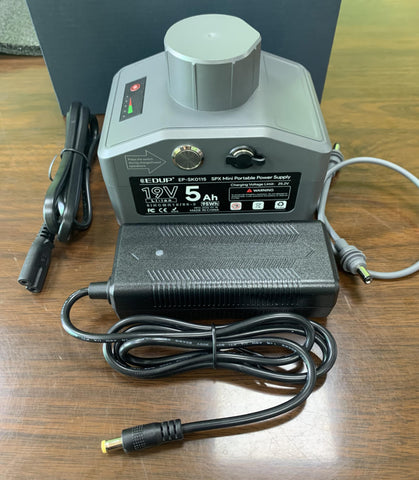 EDUP Starlink Mini dish connected for reliable outdoor connectivity