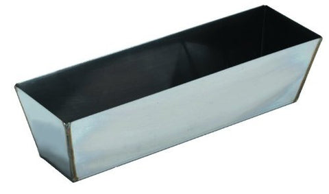 Edward Tools stainless steel mud pan 14-inch; rust-resistant, easy to clean, ideal for drywall work