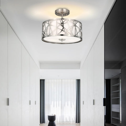 Edwarmlux ambience for hallway or entry with a stylish 3-light fixture.