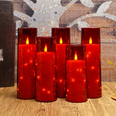 Eebuss battery-operated candles offer flexible placement on any surface