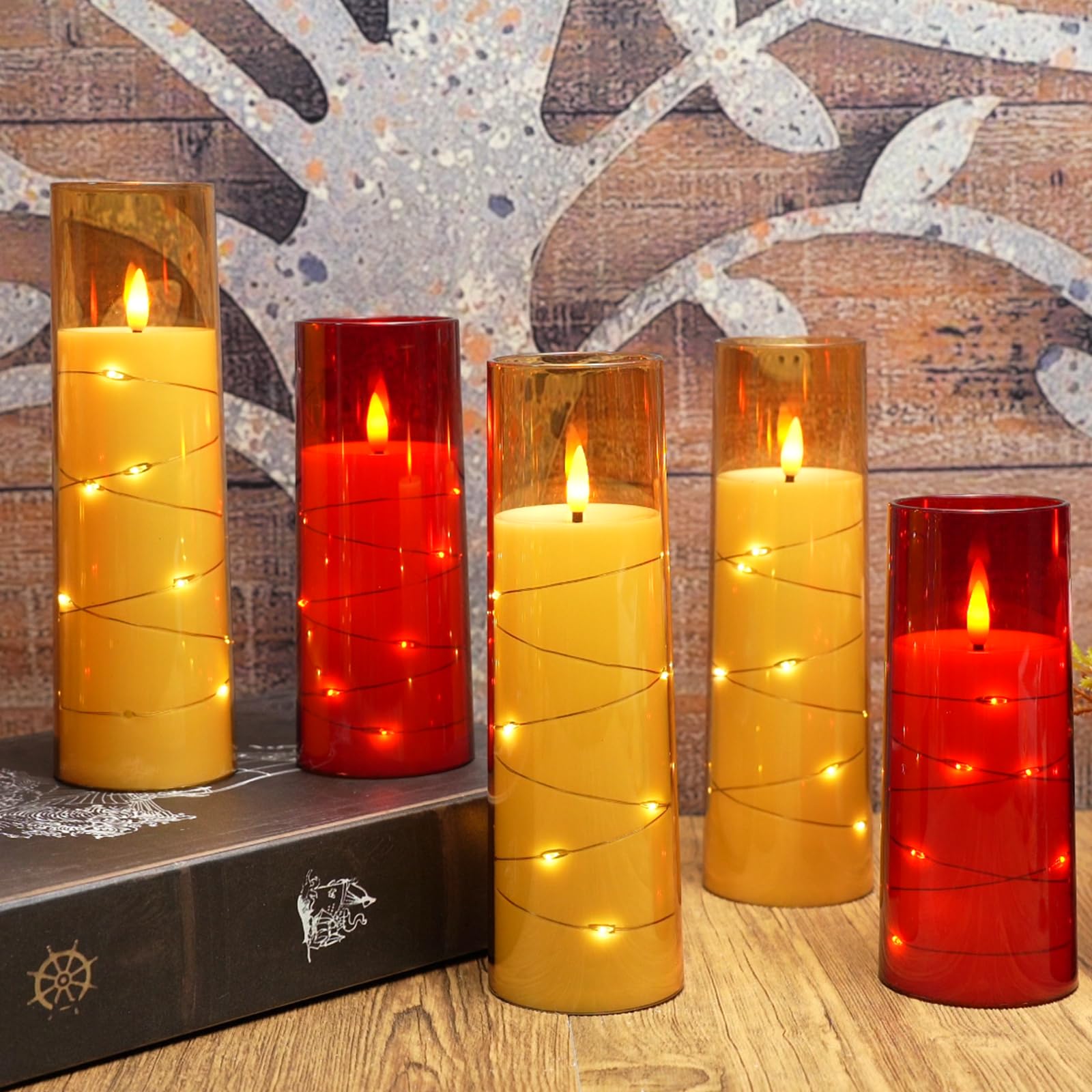 Eebuss soft flicker adds warm, romantic mood for gatherings