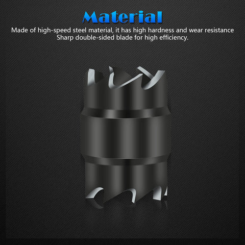 EEEKit quarter-inch hex shanks fit most drills for quick setup