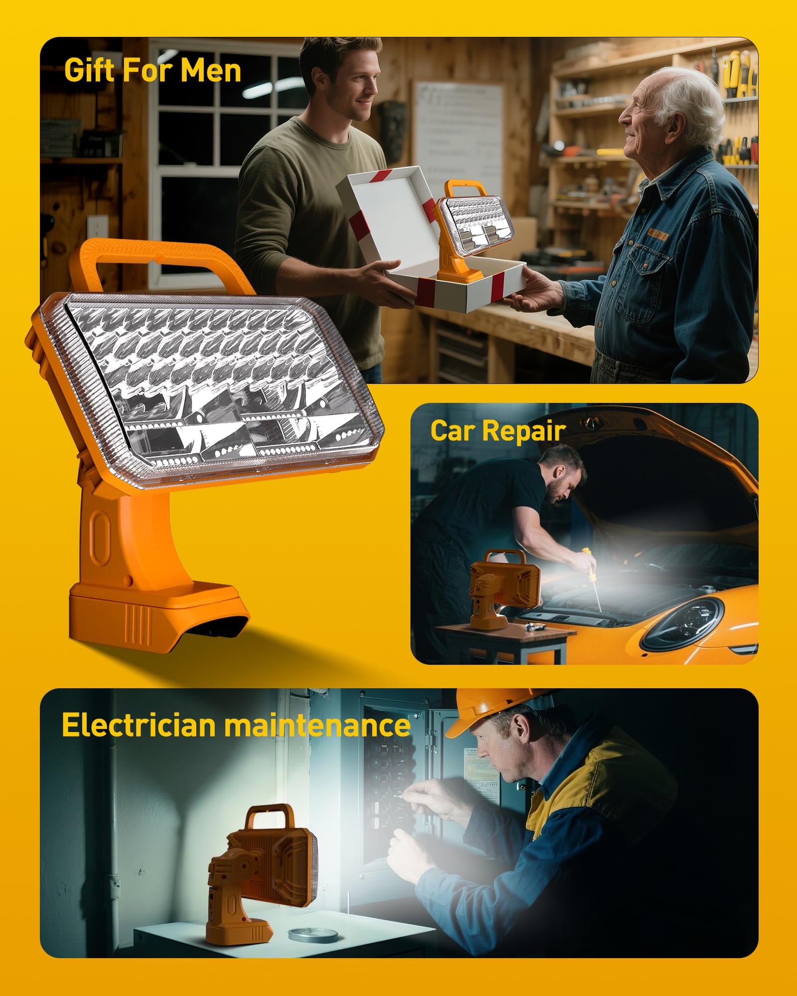 EEFOW built-in low voltage protection preserves battery life when idle.