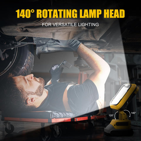 EEFOW work light shielded to resist moisture and dust in outdoor use