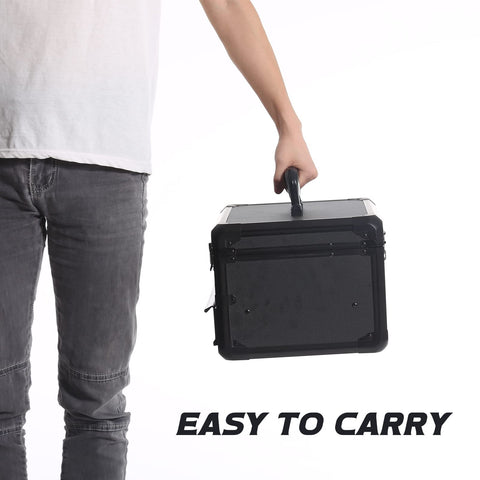 E ELIAUK tool box hard case deep storage area for parts and accessories.